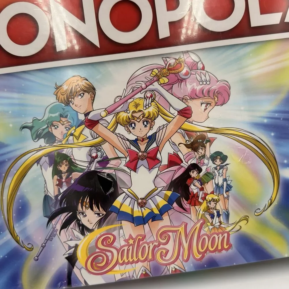 Monopoly Sailor Moon Collector’s Edition 2018 USAopoly Hasbro NEW Sealed Game
